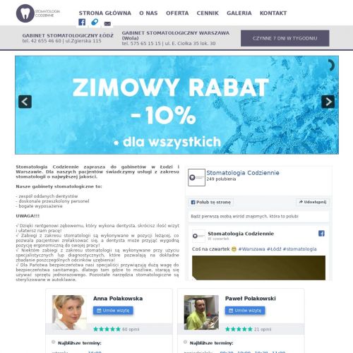 Naprawa protez zębowych i piaskowanie zębów