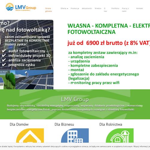 Systemy solarne - Częstochowa