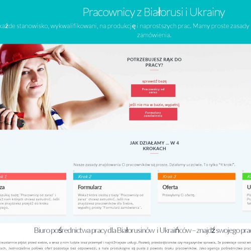 Pracownicy z Białorusi na magazyn