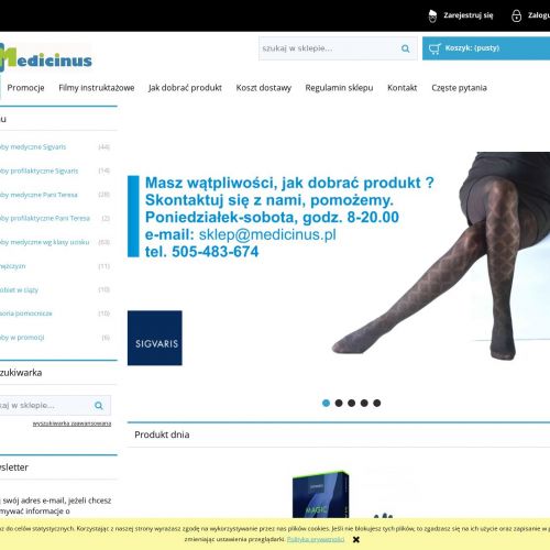 Przeciwżylakowe pończochy Pani Teresa