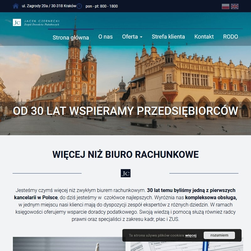 Doradztwo księgowe w Krakowie