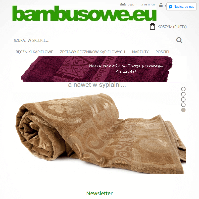 Pościel bambusowa dla niemowląt