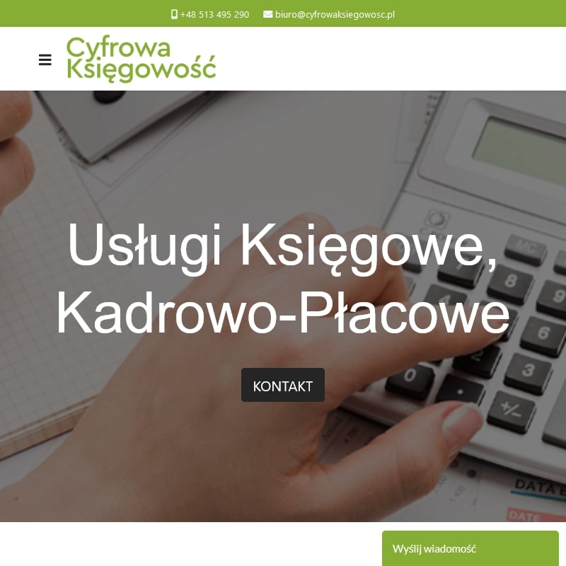 Polecana księgowa z okolicy Czosnowa