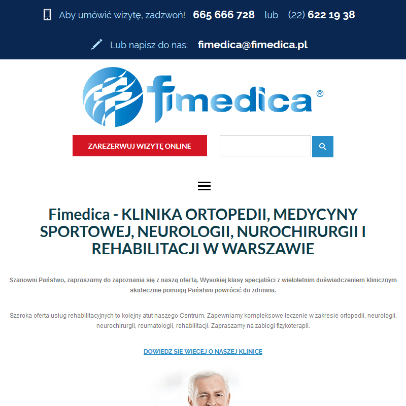 Leczenie dyskopatii - Warszawa
