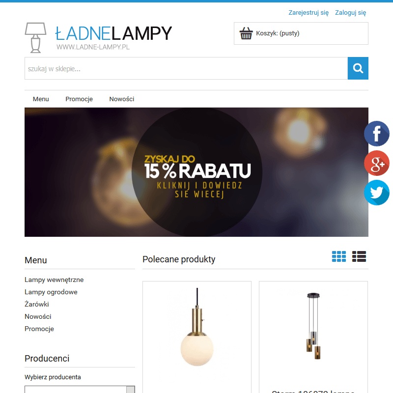 Nowoczesne lampy podłogowe