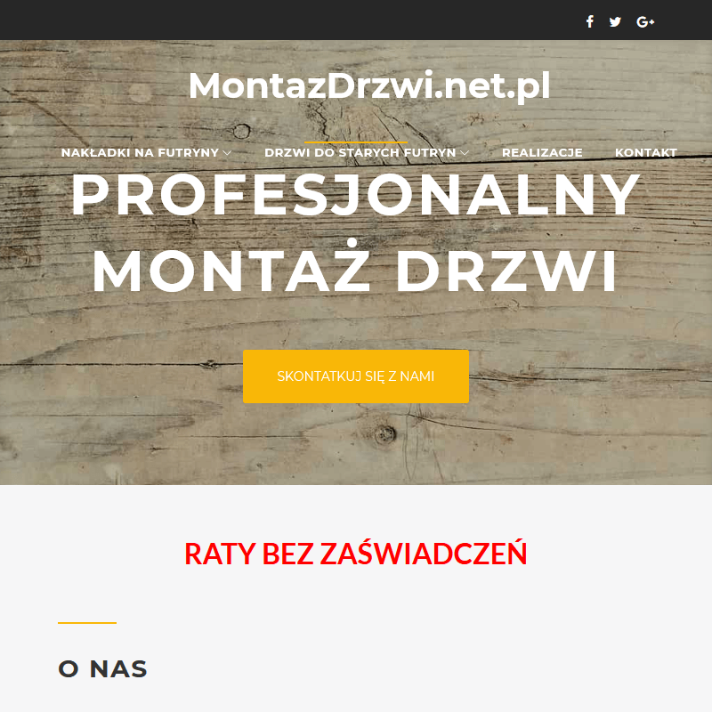 Montaż drzwi do pokoju