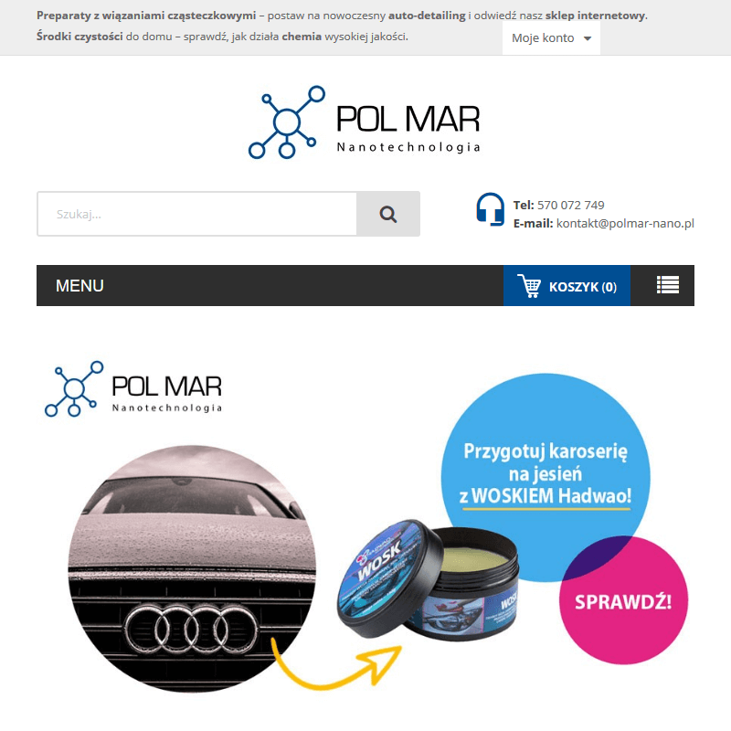Impregnat do materiału