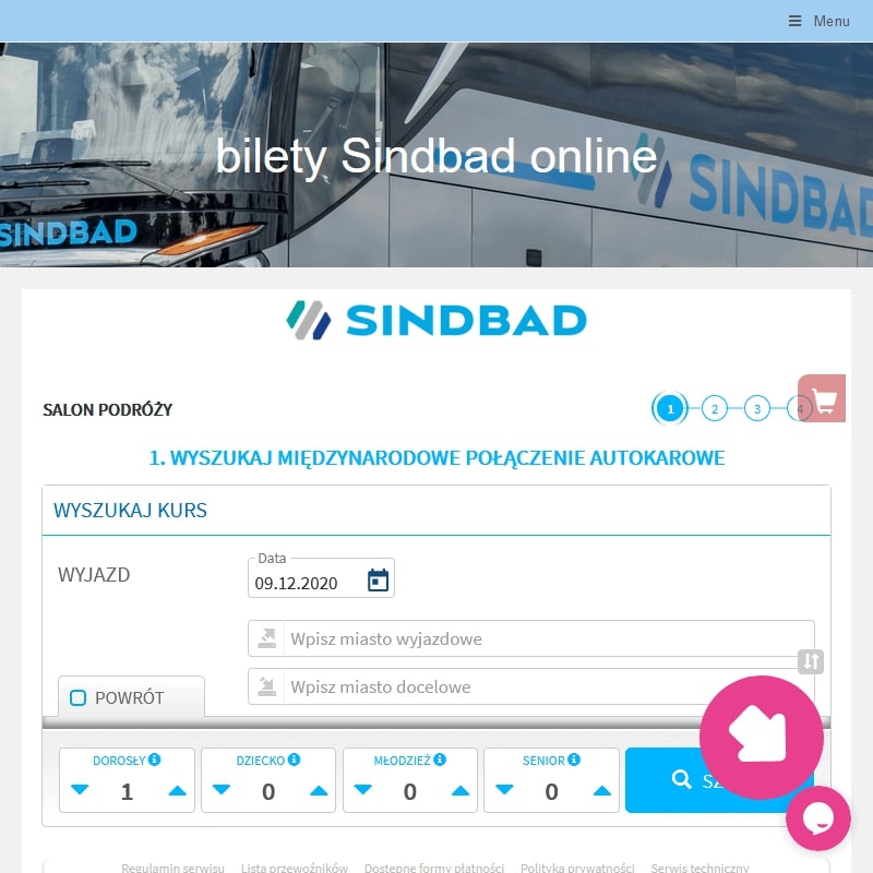 Bilety autokarowe online do Anglii